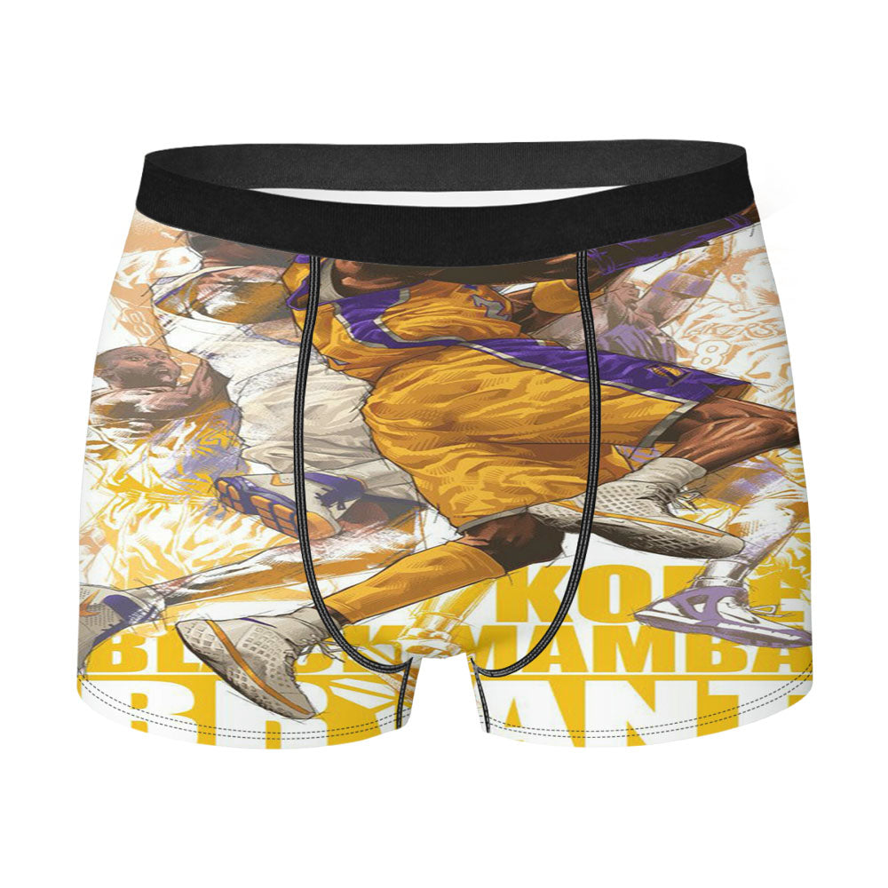 Kobe Bryant Slam Dunk Men's Boxer Briefs