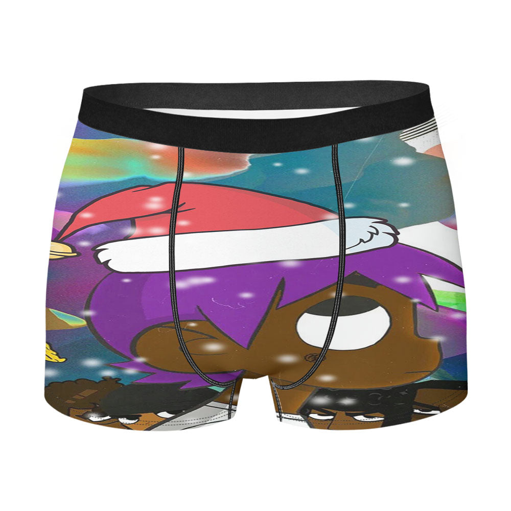 Lil Uzi Christmas Santa Men's Boxer Briefs