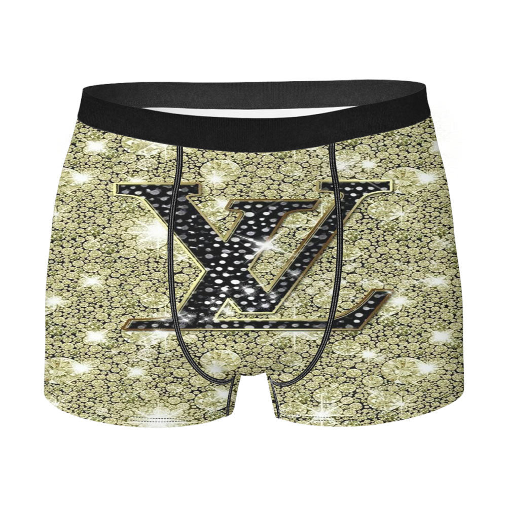 Louis Vuitton Diamond Clean Men's Boxer Briefs