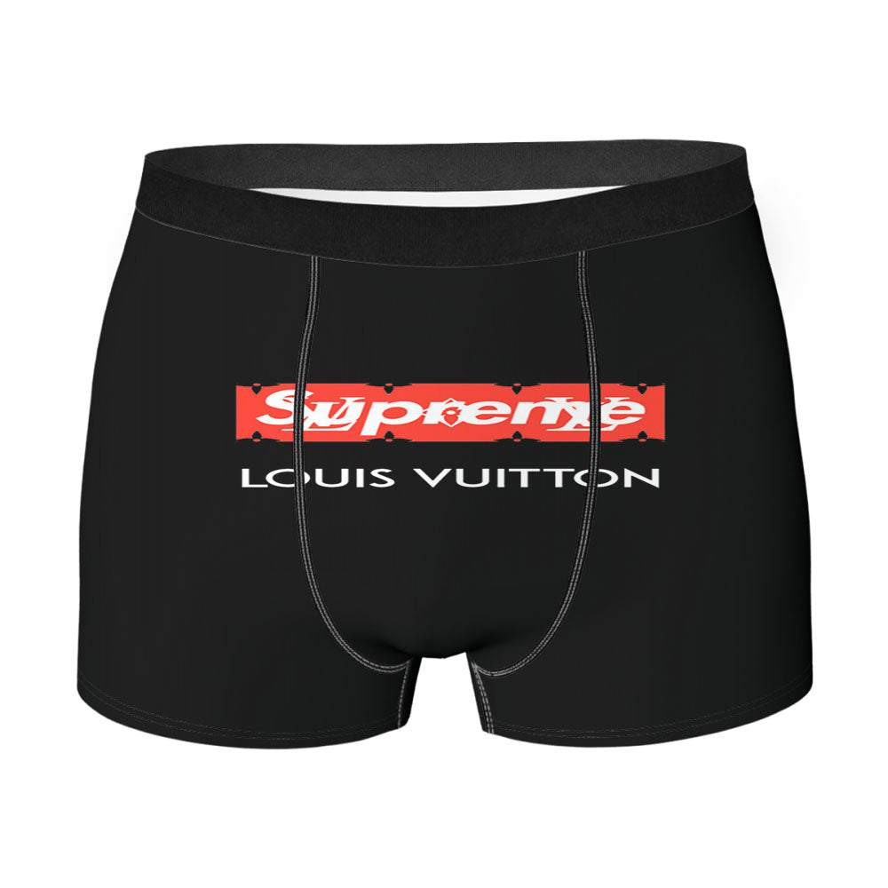 Louis Vuitton Supreme Simple Men's Boxer Briefs