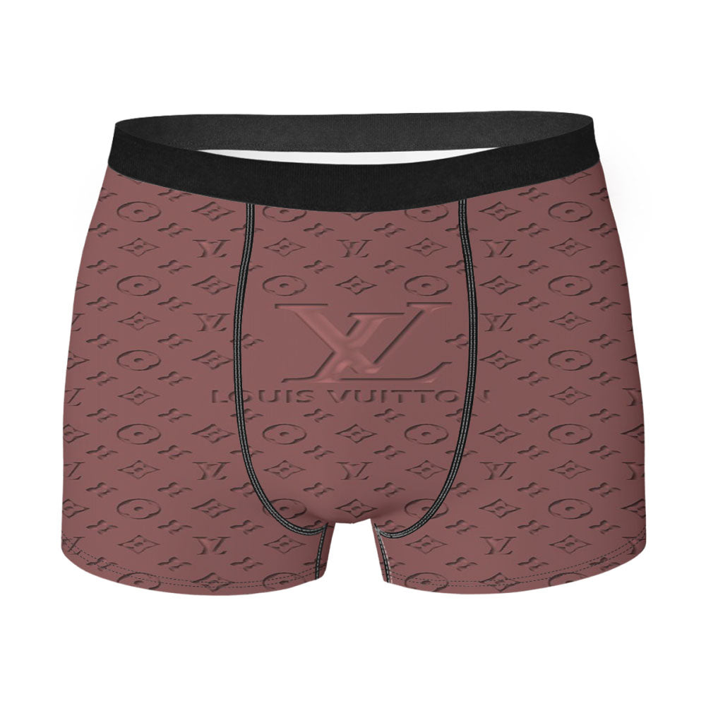 Louis Vuitton Wallpaper Red Men's Boxer Briefs
