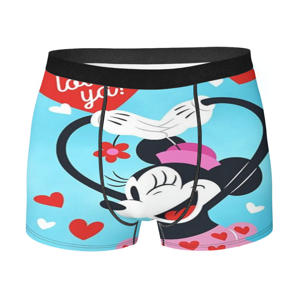 Love Ya Minnie Men's Boxer Briefs
