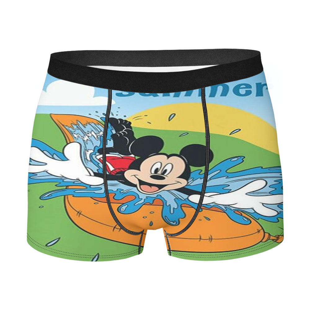 Make A Splash Mickey Men's Boxer Briefs