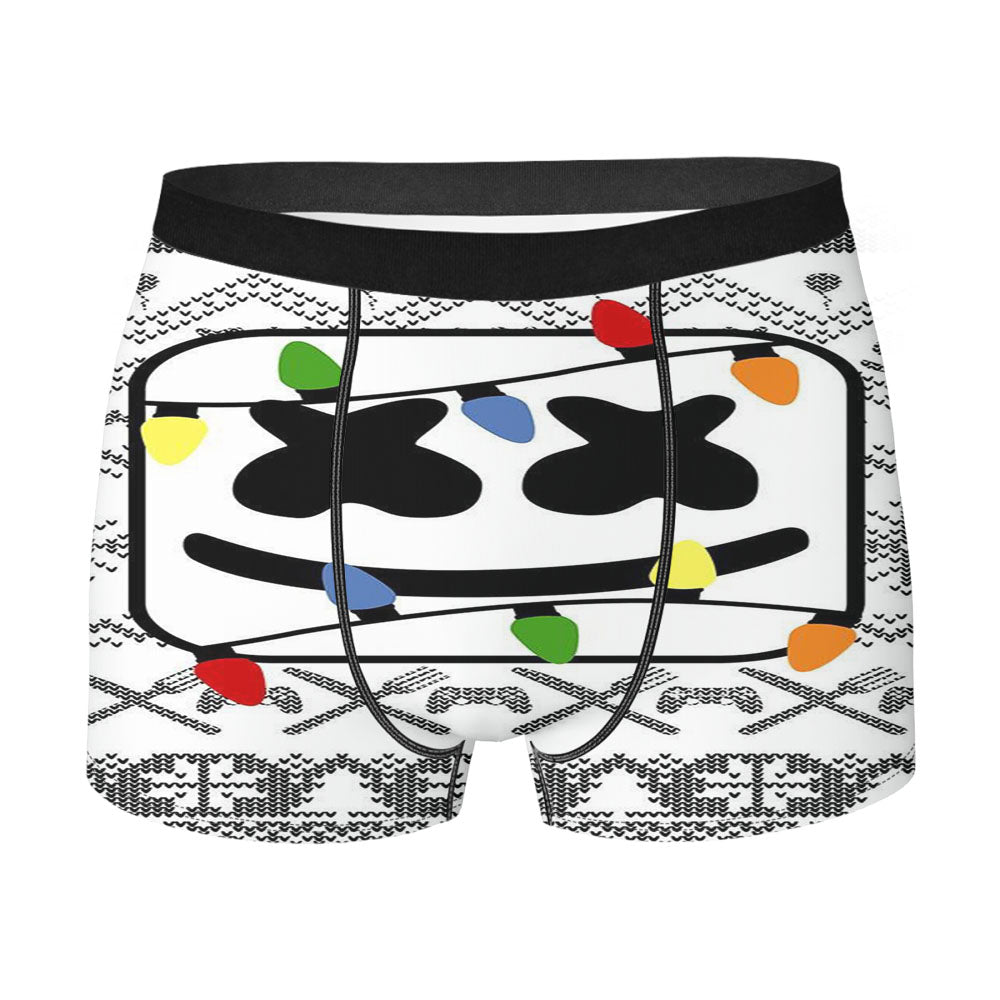 Marshmello Christmas Men's Boxer Briefs