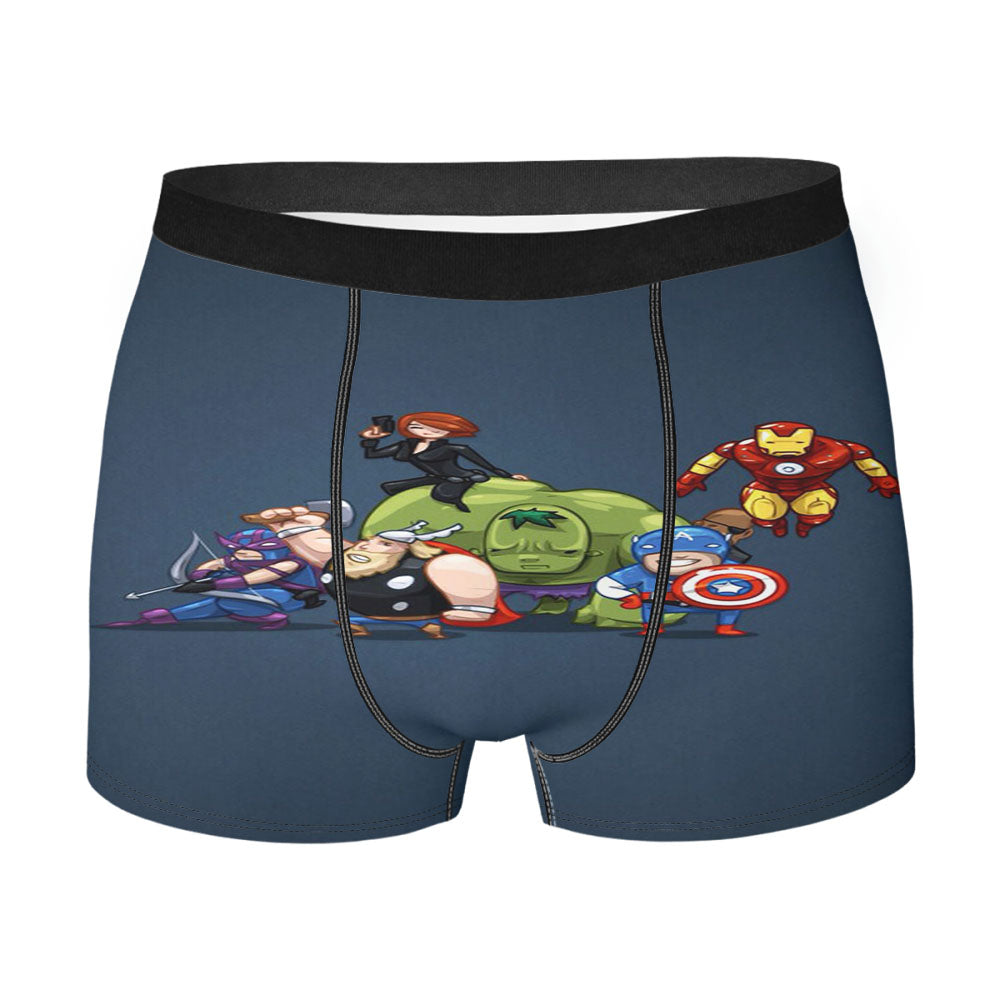 Marvel Chibi Men's Boxer Briefs