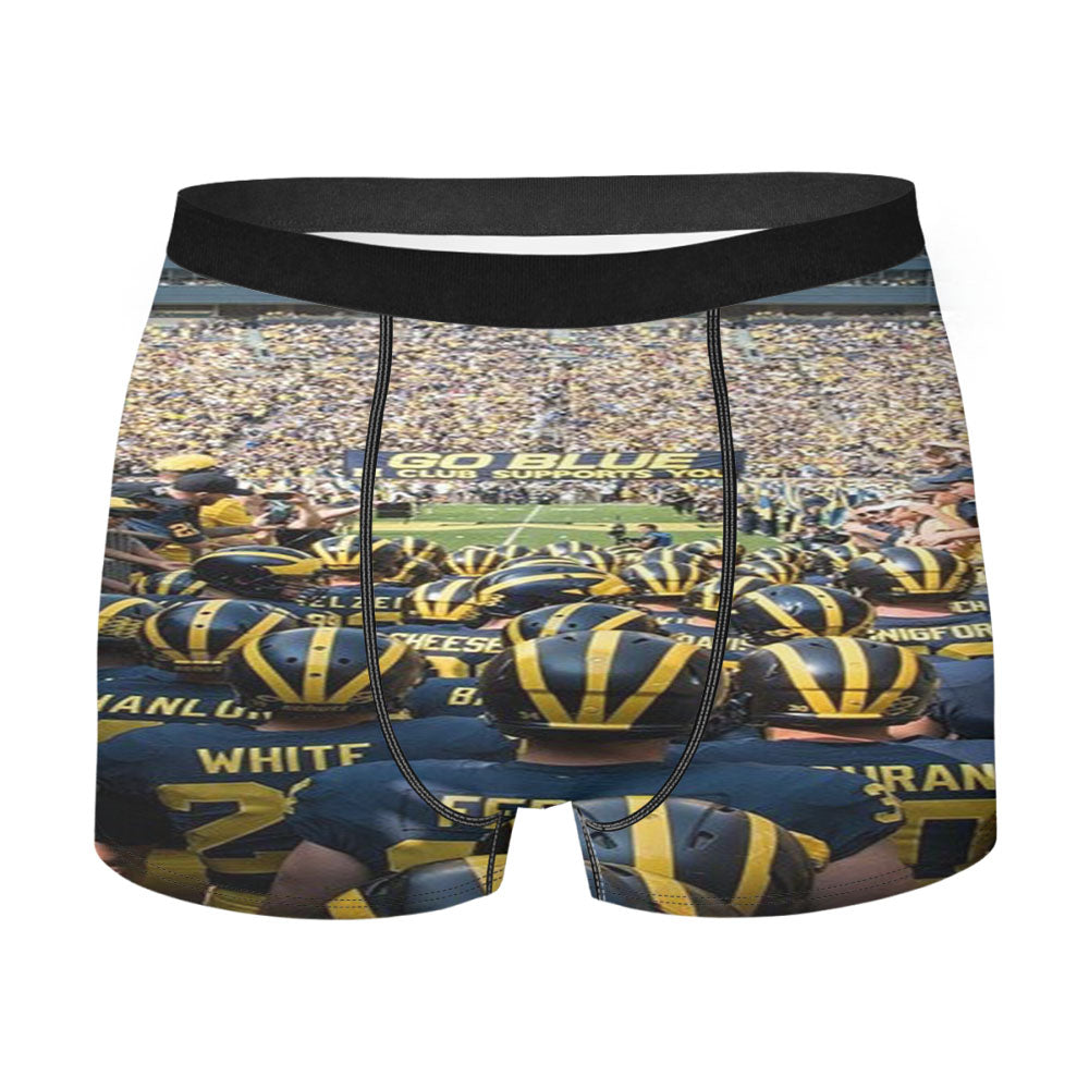 Michigan Wolverines 3 Men's Boxer Briefs