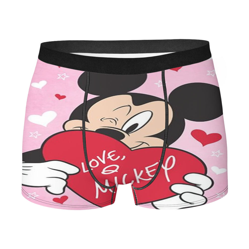 Mickey Heart You Men's Boxer Briefs
