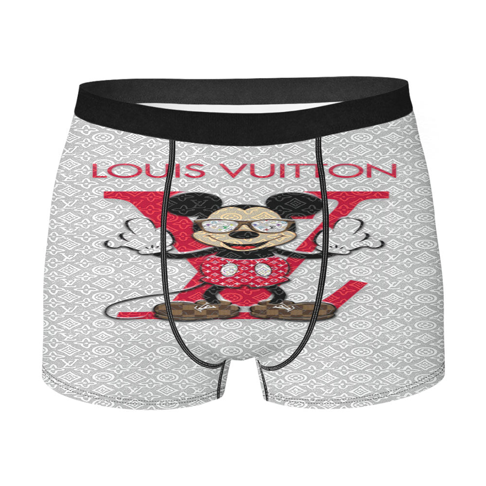 Mickey Louis Vuitton Men's Boxer Briefs