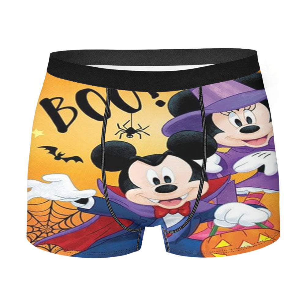 Mickey Minnie Boo Men's Boxer Briefs
