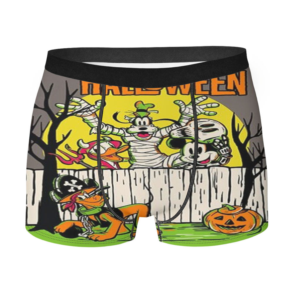 Mickey Mouse And Friends Happy Halloween Men's Boxer Briefs