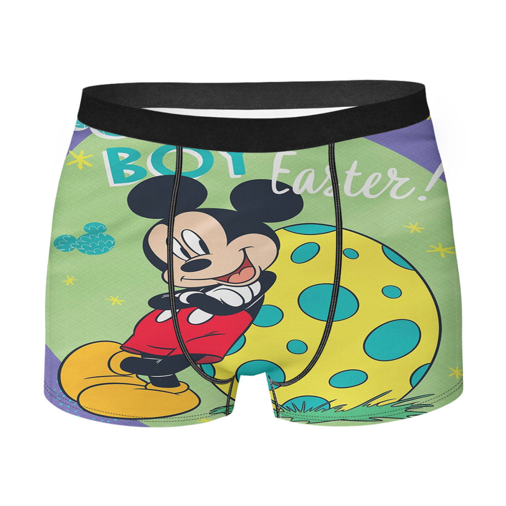 Mickey Mouse Easter Men's Boxer Briefs