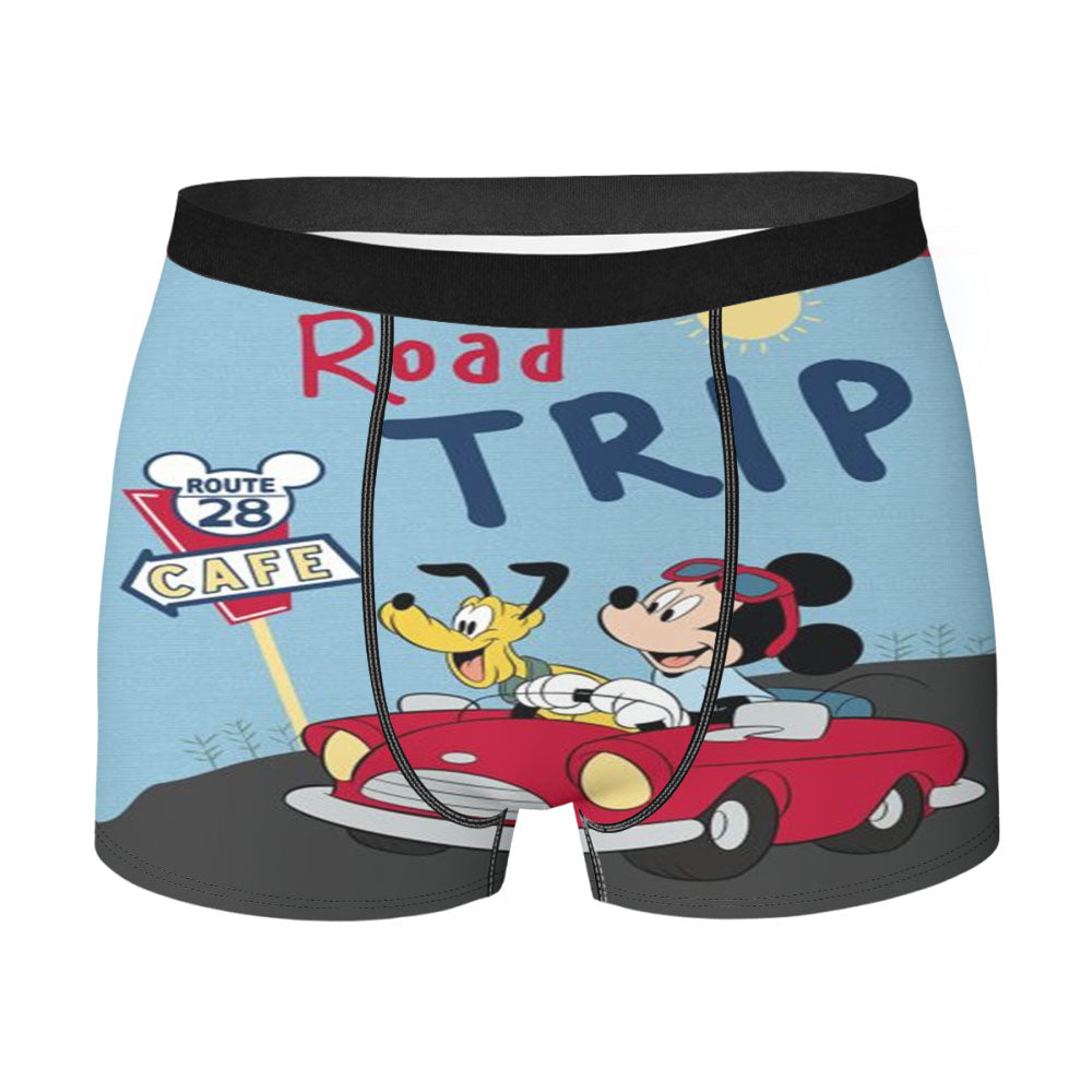 Mickey Road Trip Men's Boxer Briefs