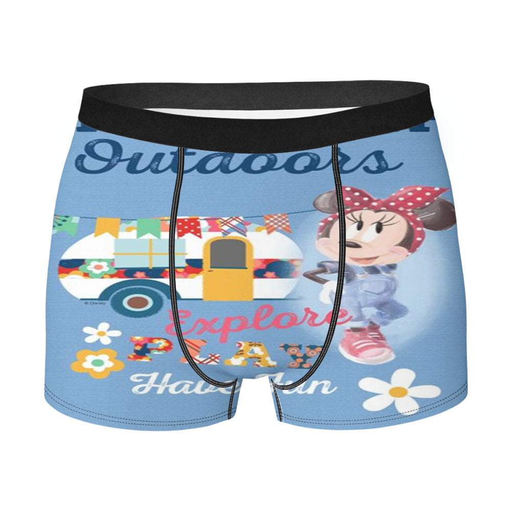 Minnie Great Outdoors Men's Boxer Briefs