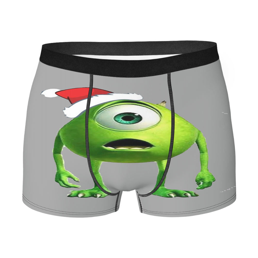 Monster Universe Funny Christmas Men's Boxer Briefs