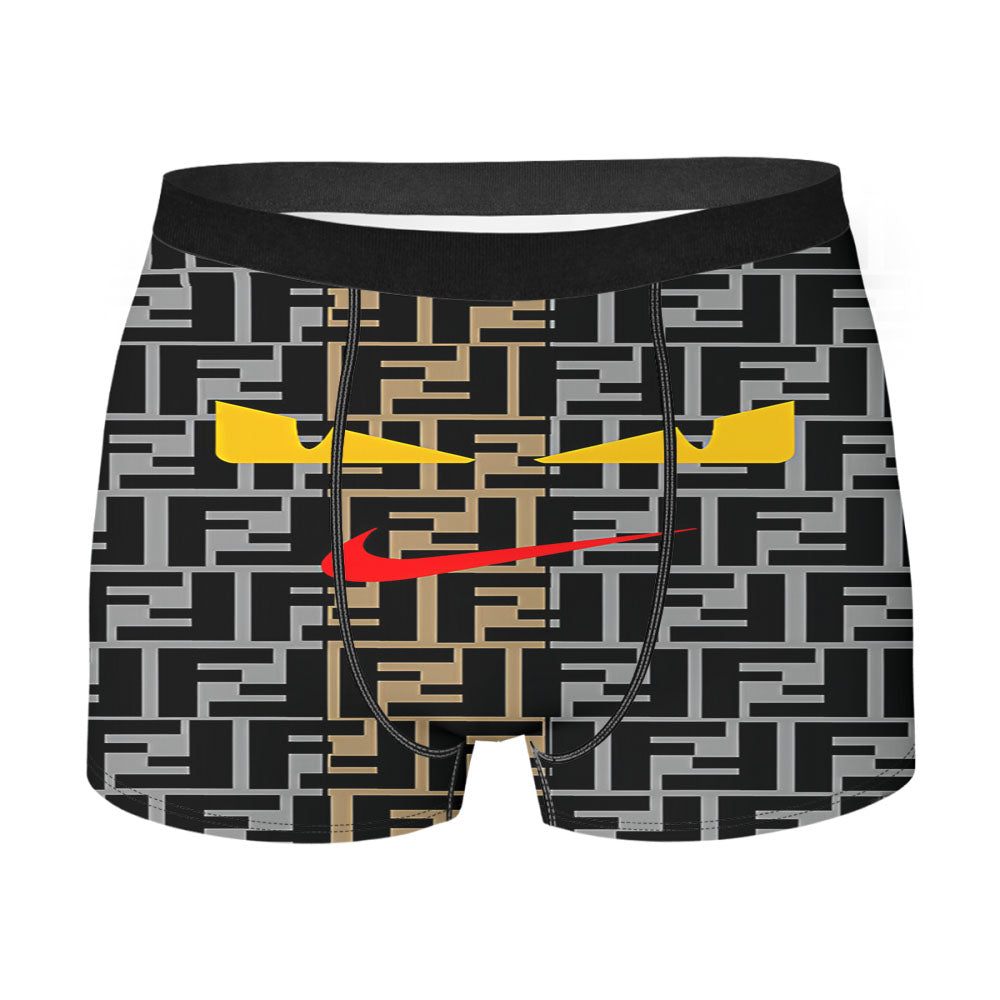 Nike Fendi Roma Eyes Men's Boxer Briefs