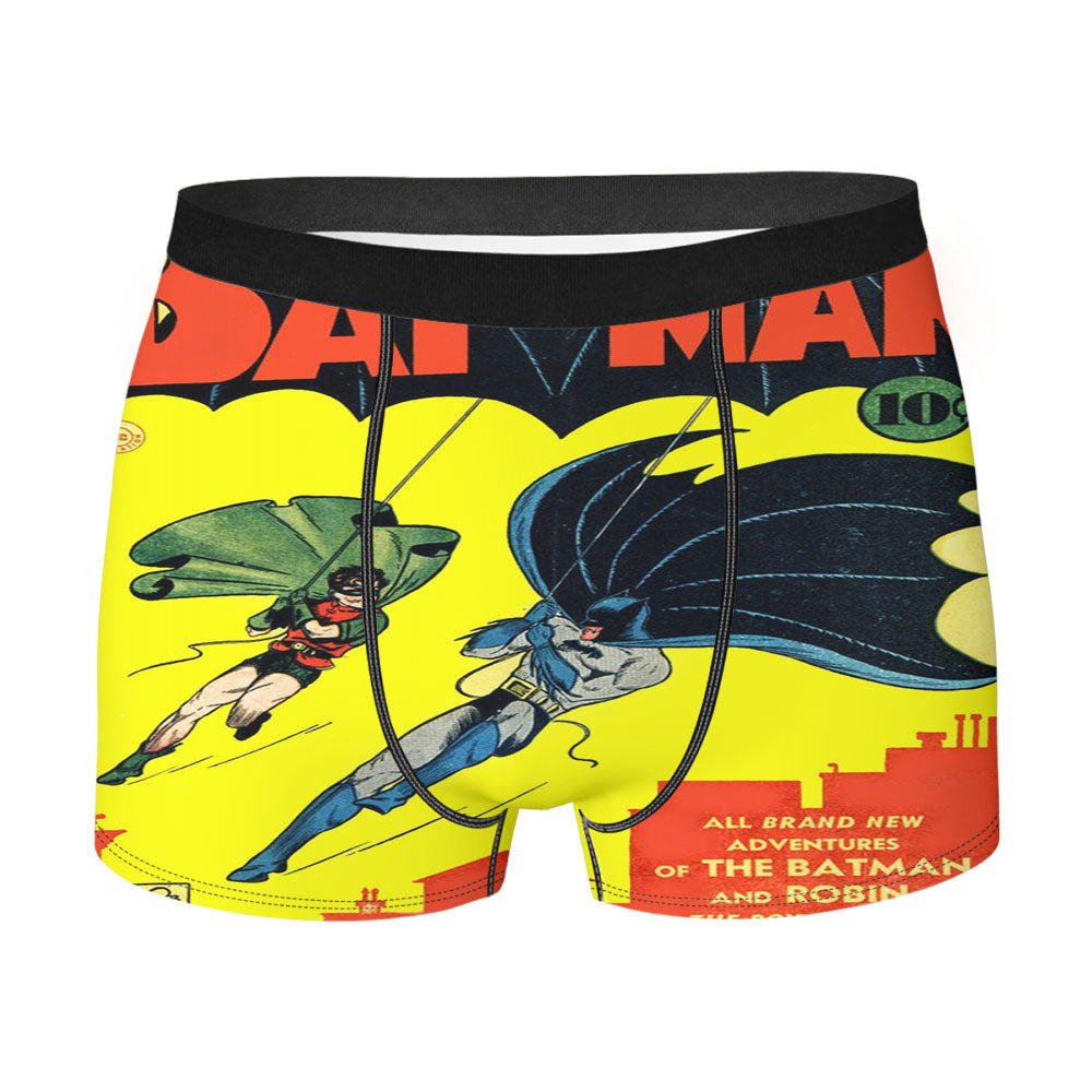 Number 1 Batman Retro Comic Men's Boxer Briefs