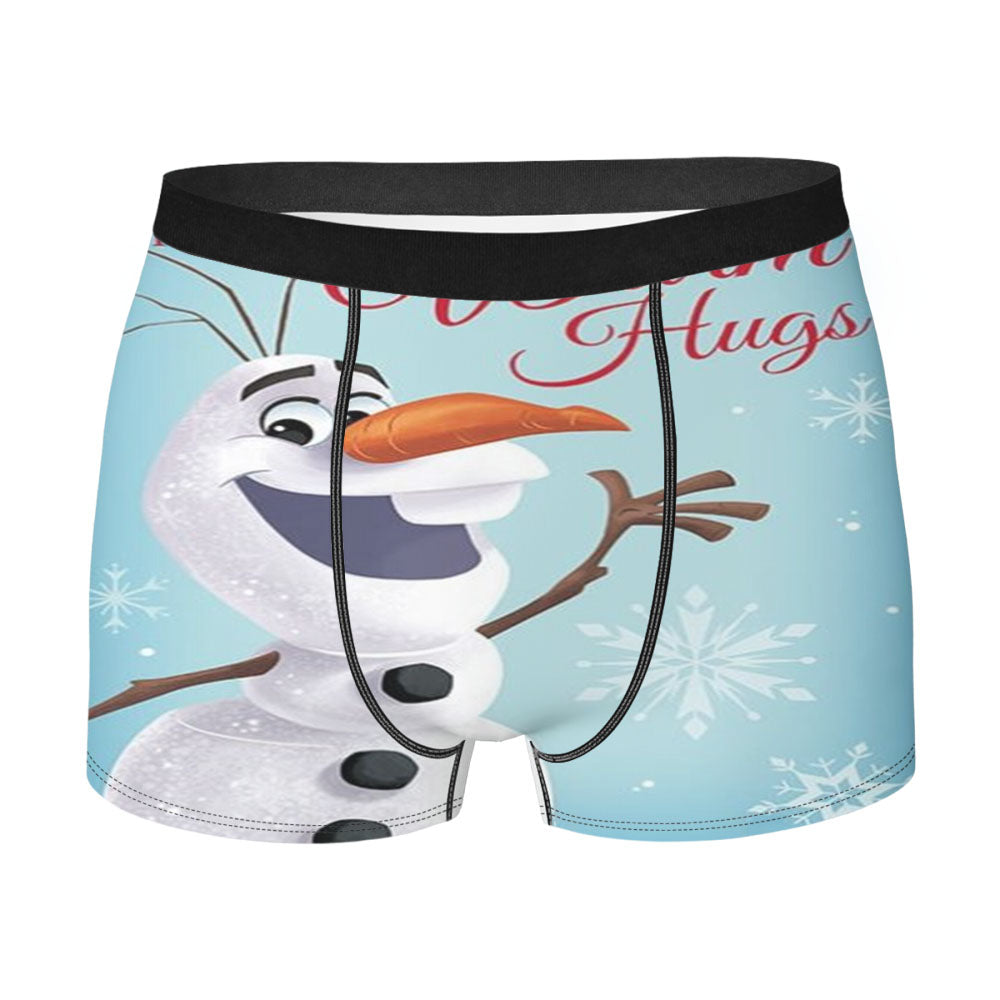 Olaf Love Warm Hugs Men's Boxer Briefs
