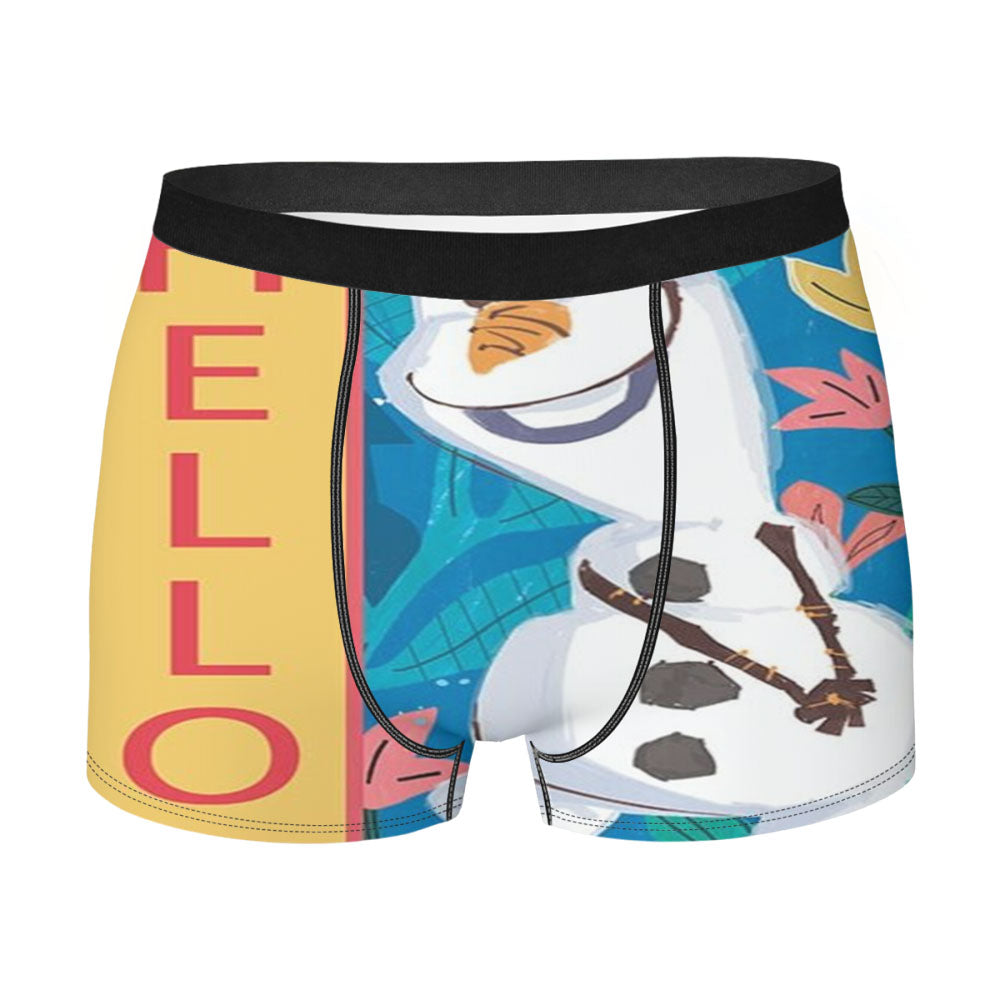 Olaf Spring Hello Men's Boxer Briefs