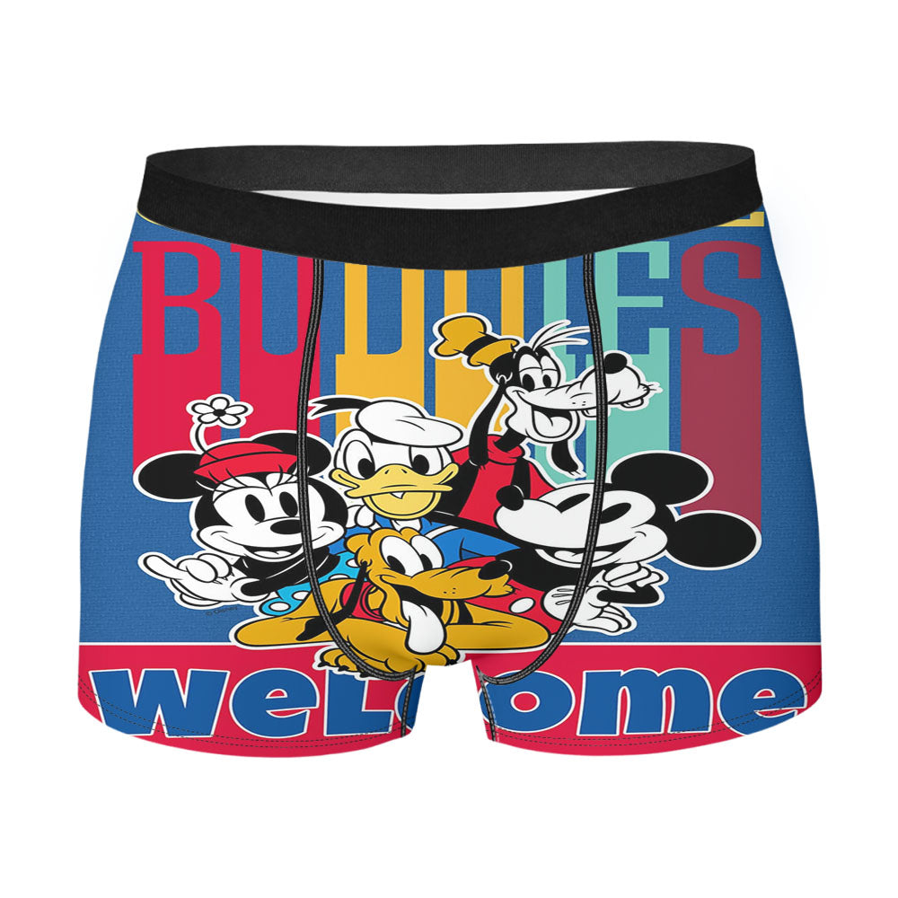 Original Buddies Welcome Men's Boxer Briefs