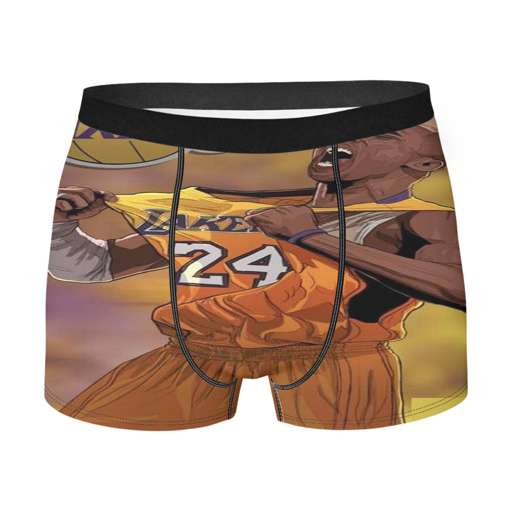 Painting Digital Kobe Bryant Men's Boxer Briefs