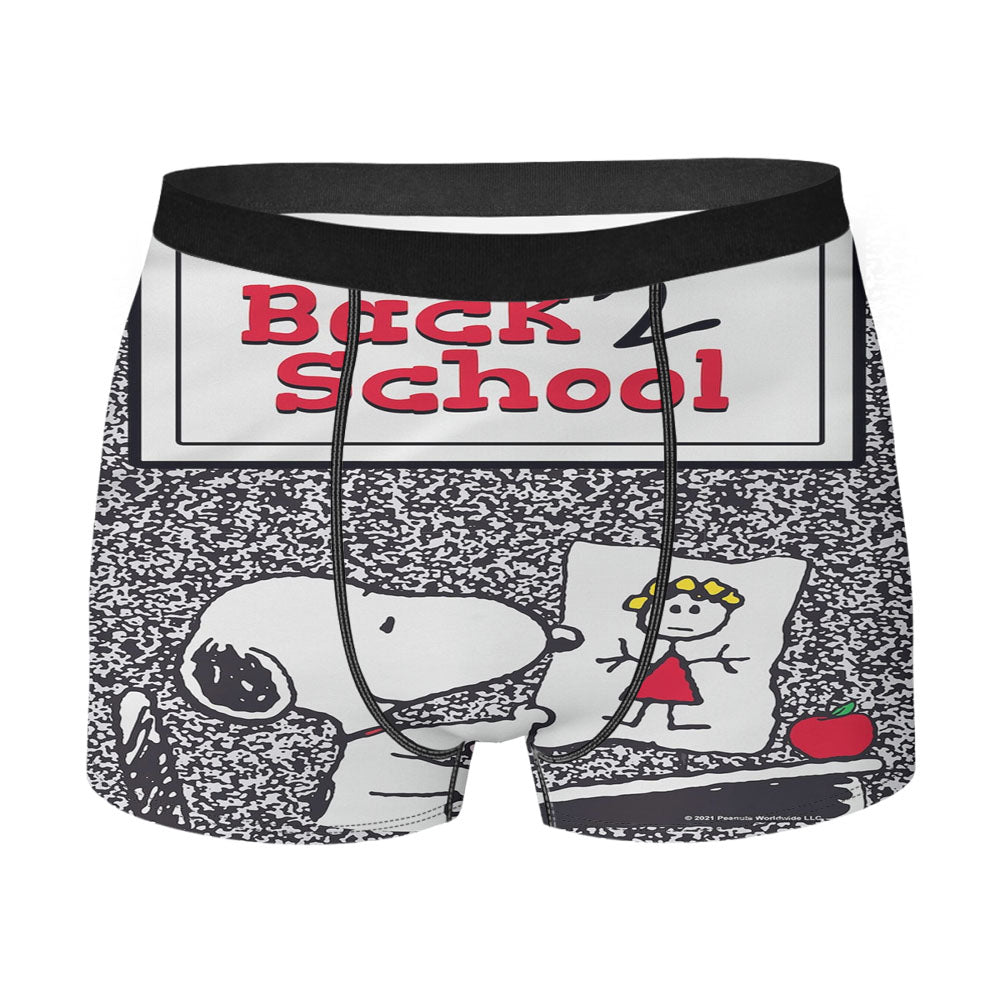 Peanuts Back To School Men's Boxer Briefs