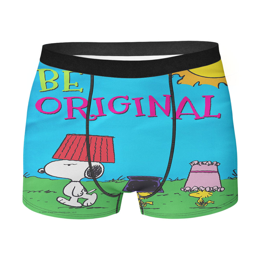 Peanuts Be Original Snoopy And Friends Men's Boxer Briefs