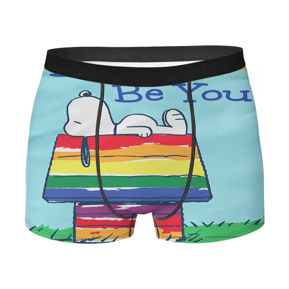 Peanuts Be True To You Snoopy Men's Boxer Briefs
