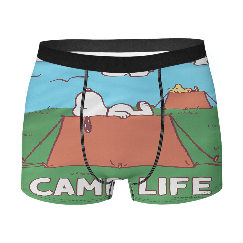 Peanuts Camp Life Snoopy Men's Boxer Briefs