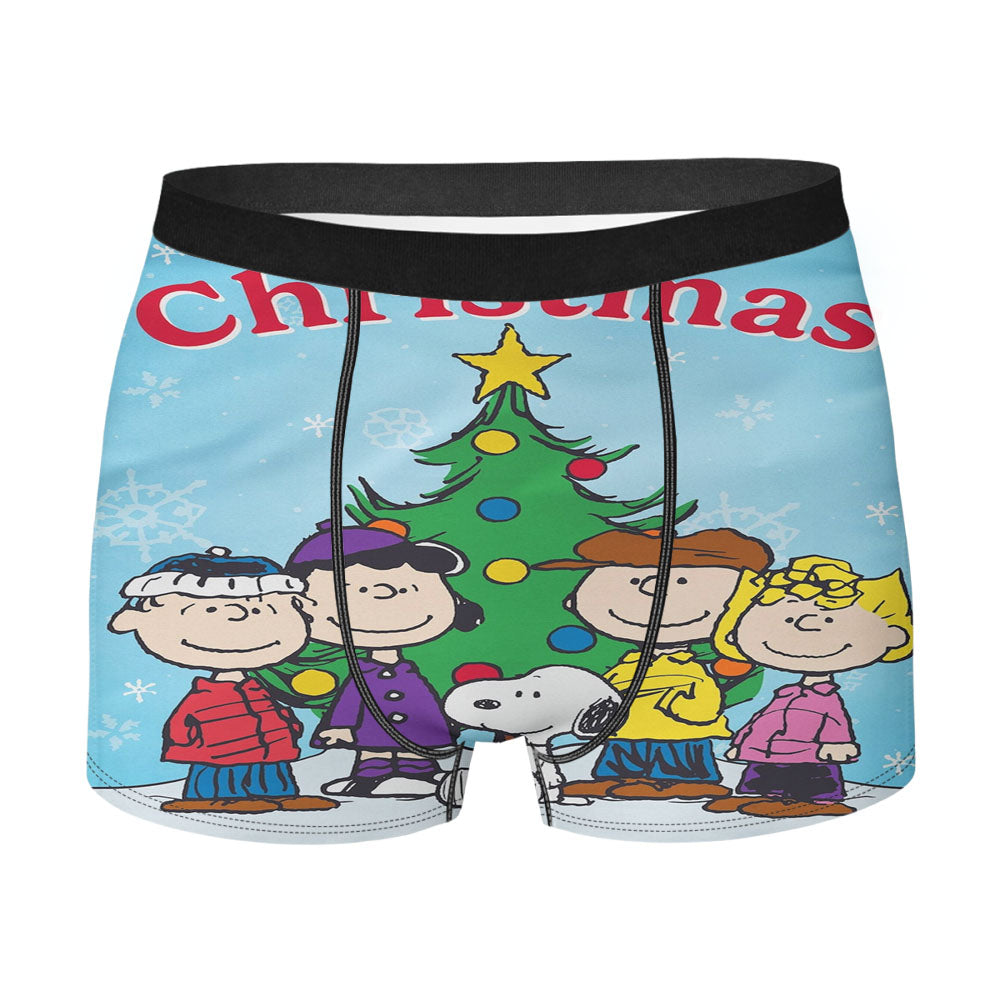 Peanuts Christmas Men's Boxer Briefs