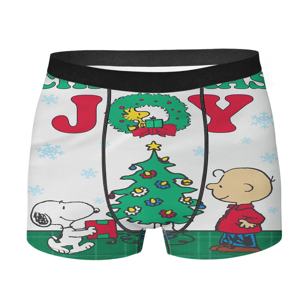 Peanuts Christmas Joy Men's Boxer Briefs