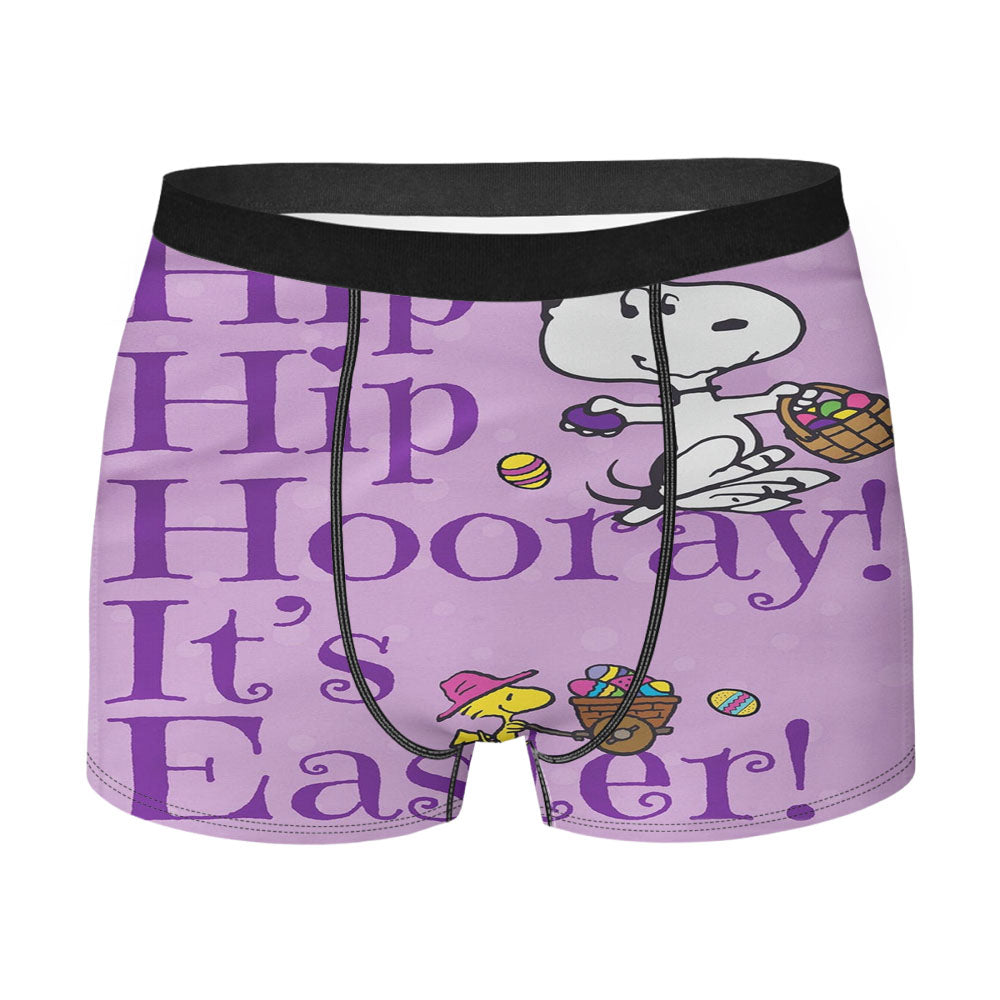 Peanuts Easter Snoopy Men's Boxer Briefs