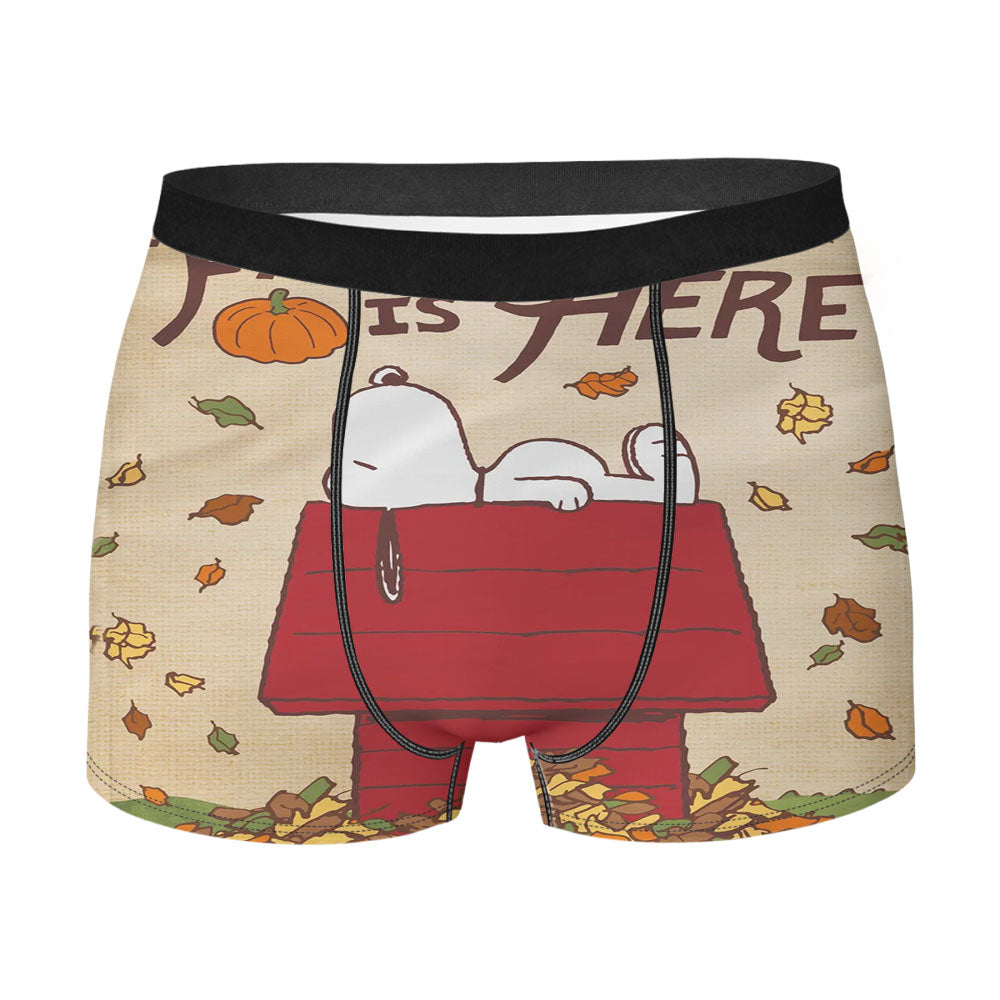 Peanuts Fall Men's Boxer Briefs