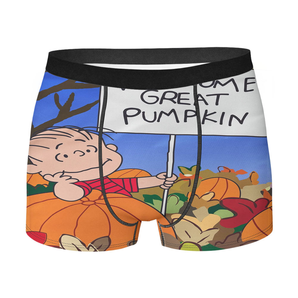 Peanuts Great Pumpkin Men's Boxer Briefs