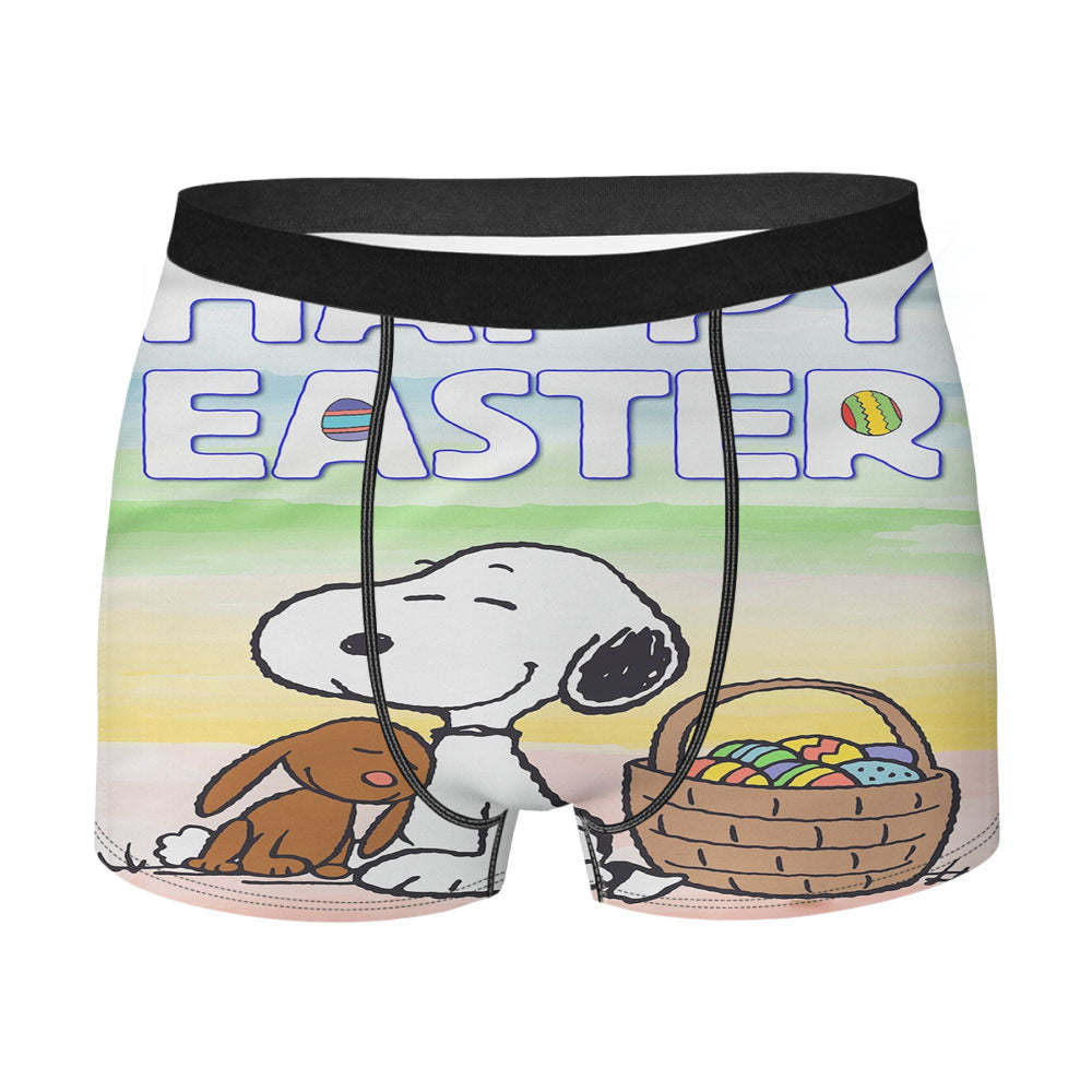 Peanuts Snoopy Easter Men's Boxer Briefs