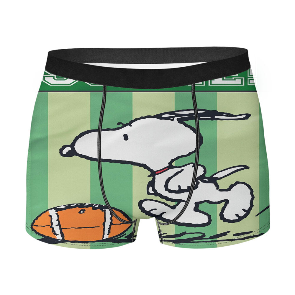 Peanuts Snoopy Football Men's Boxer Briefs