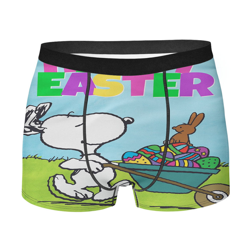 Peanuts Snoopy Happy Easter Men's Boxer Briefs