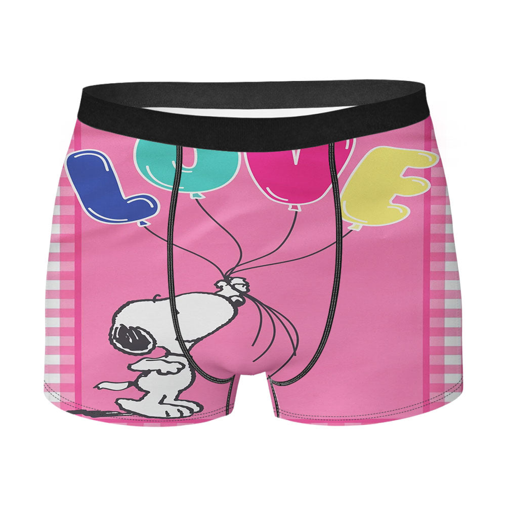 Peanuts Snoopy Valentines Men's Boxer Briefs