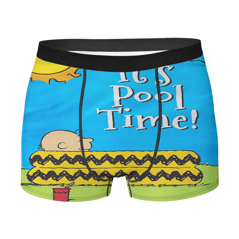 Peanuts Summer Men's Boxer Briefs