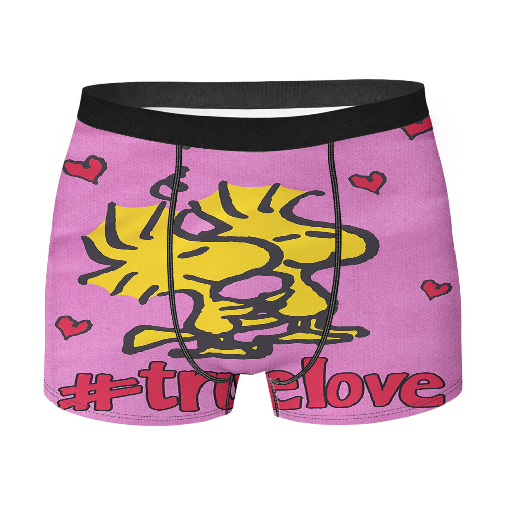 Peanuts Valentines Day Woodstock Men's Boxer Briefs
