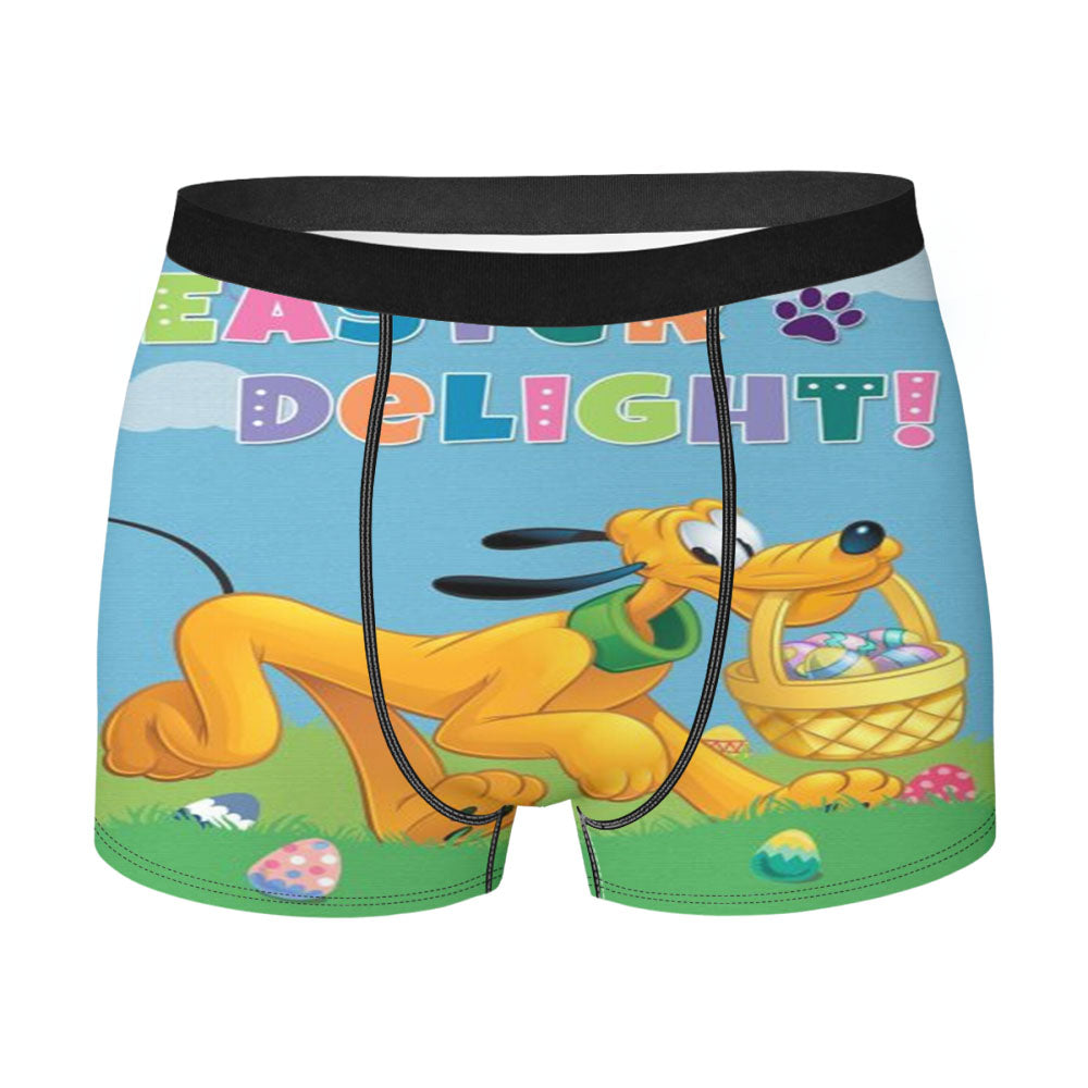 Pluto Easter Delight Men's Boxer Briefs