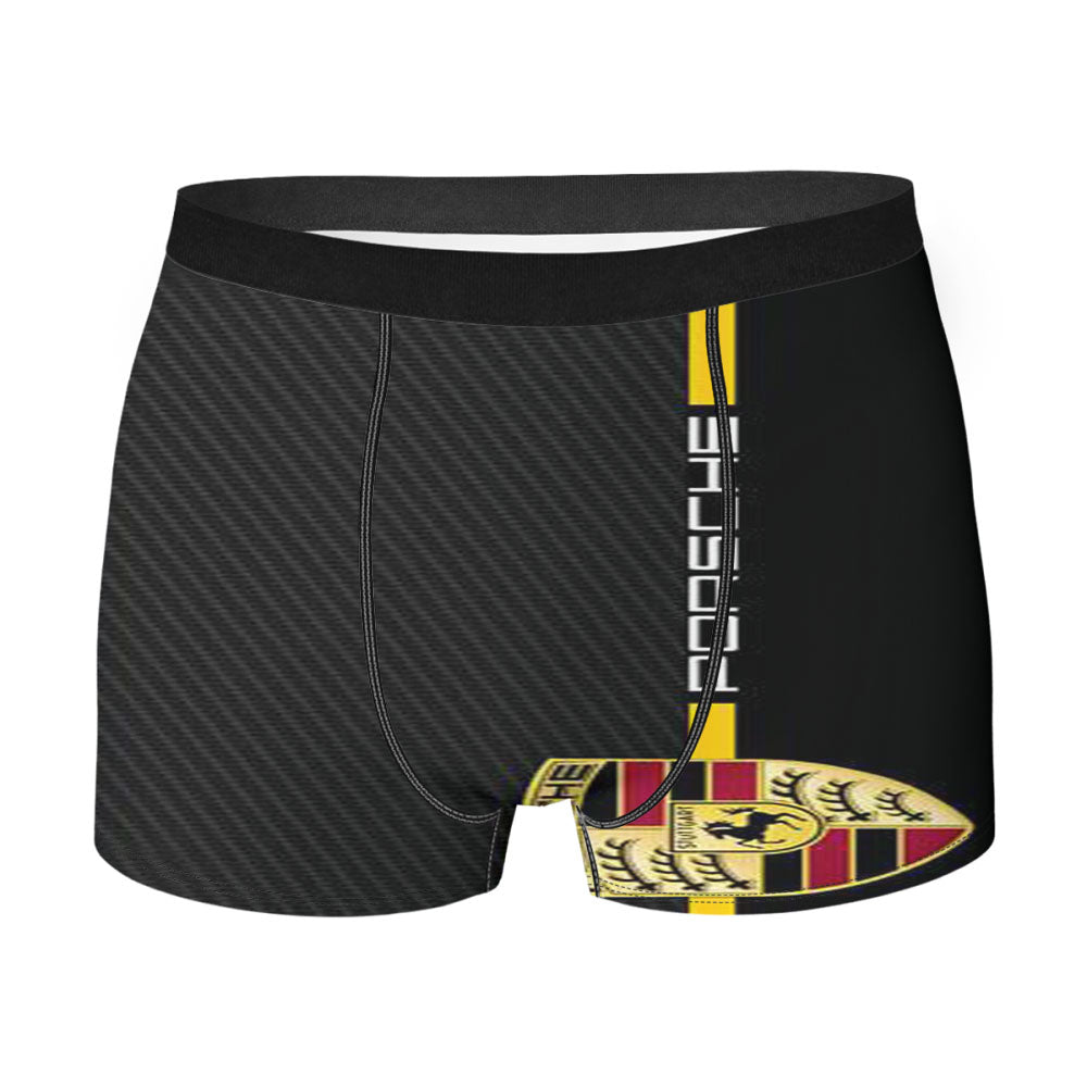 Porsche Stripe Carbon Men's Boxer Briefs
