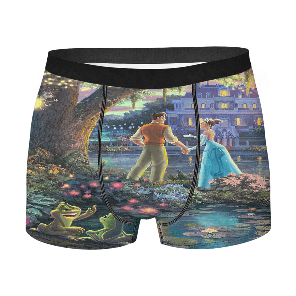 Princess And The Frog Men's Boxer Briefs