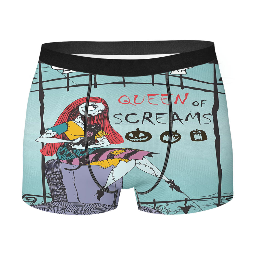 Queen Of Screams Sally Men's Boxer Briefs