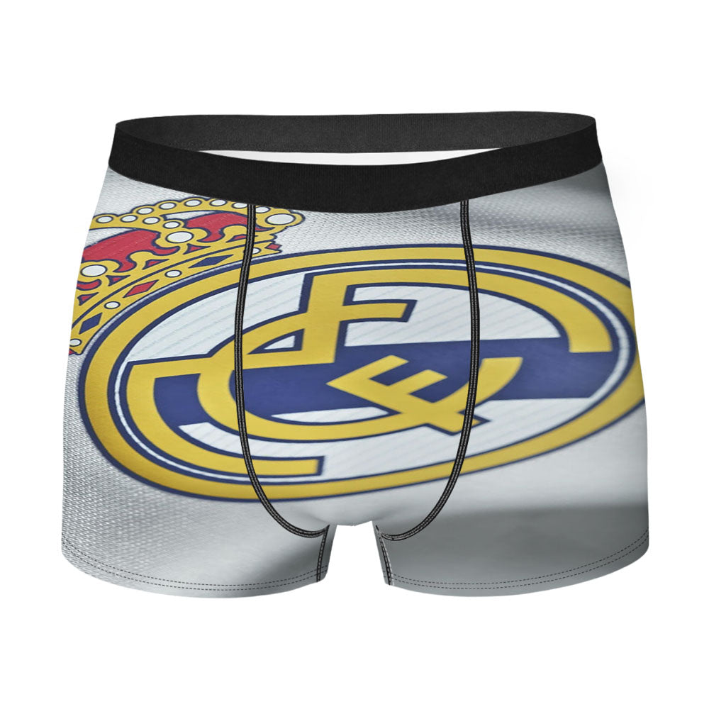 Real Madrid Jersey Men's Boxer Briefs