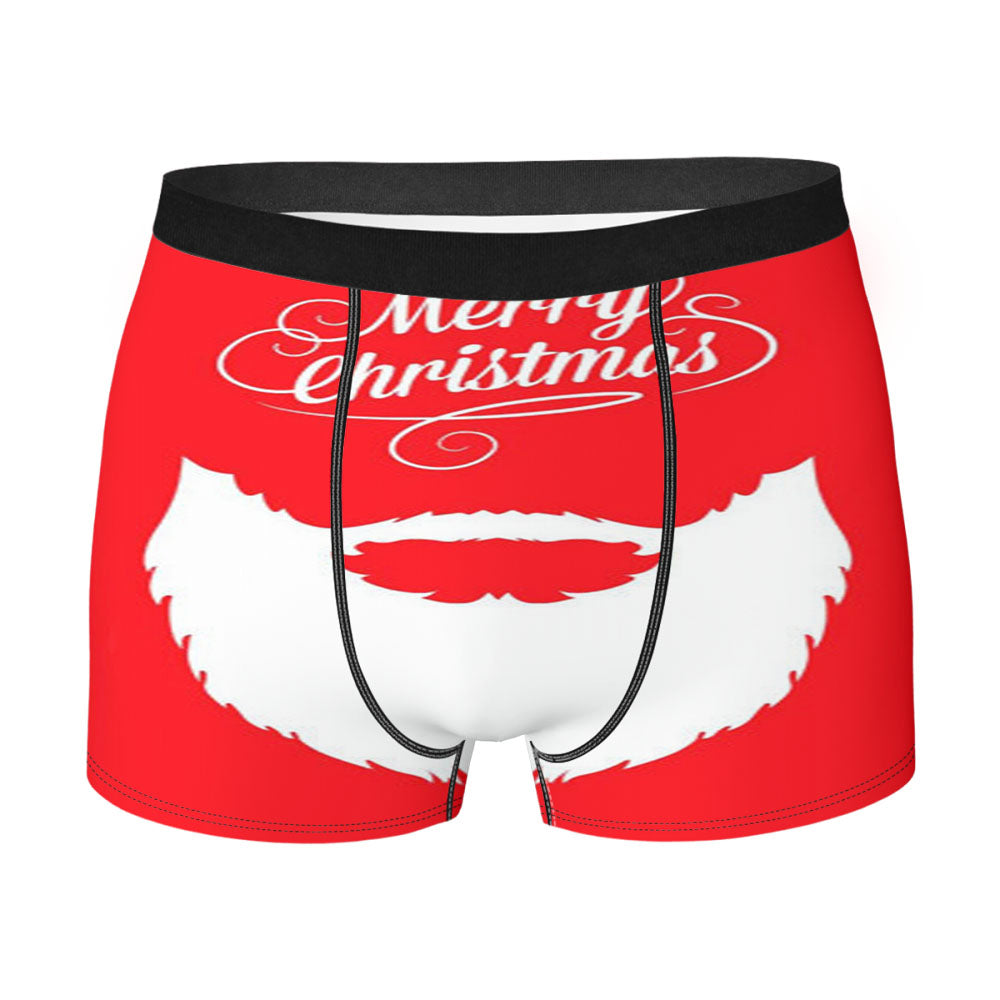 Santa Christmas Men's Boxer Briefs