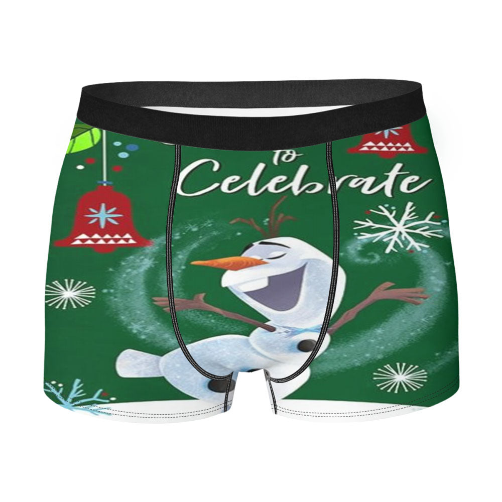 Season To Celebrate Olaf Men's Boxer Briefs