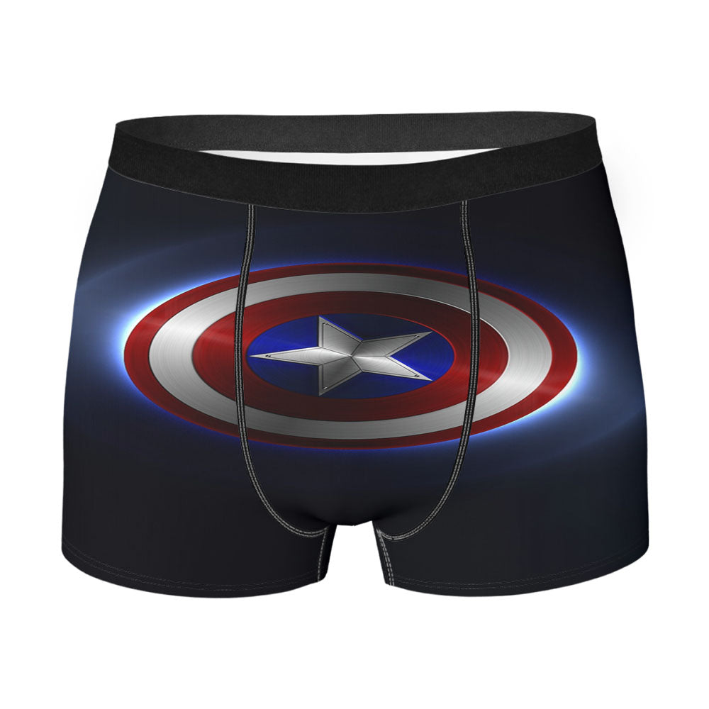 Shield Captain America Men's Boxer Briefs