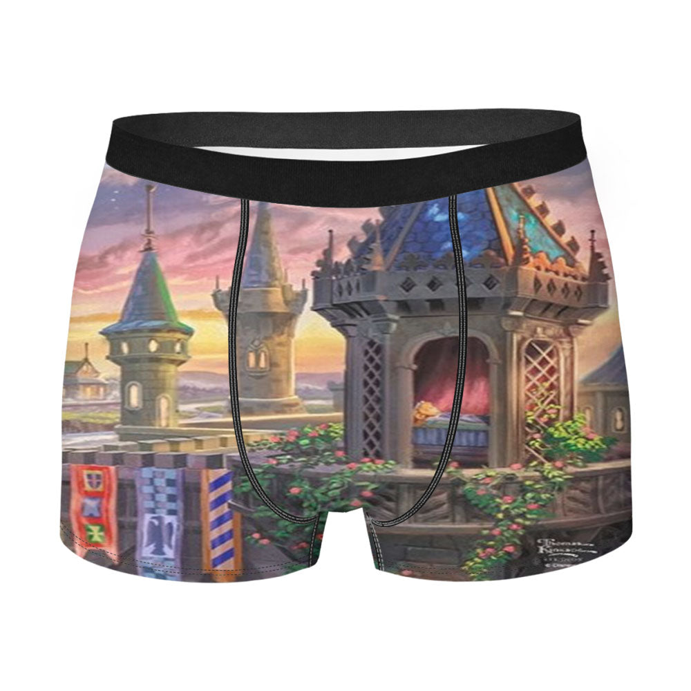 Sleeping Beauty In The Tower Men's Boxer Briefs