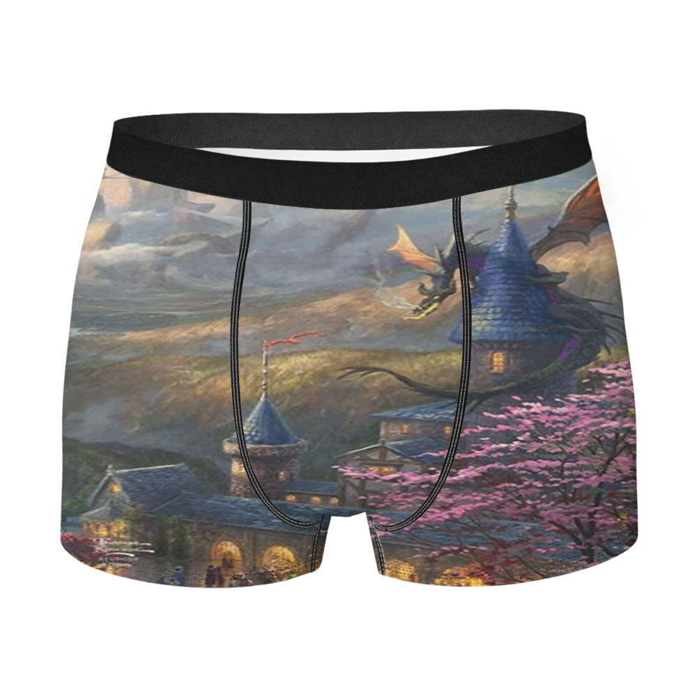 Sleeping Beauty Maleficent Men's Boxer Briefs