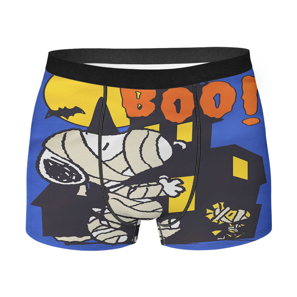 Snoopy And Woodstock Halloween Men's Boxer Briefs